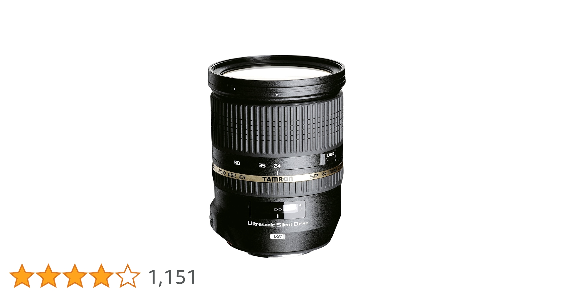 TAMRON - タムロン SP 24-70mm F/2.8 Di VC USD G2 キヤノン用 Amazon.com : Tamron SP 24-70mm F/2.8 Di VC USD G2 for Canon